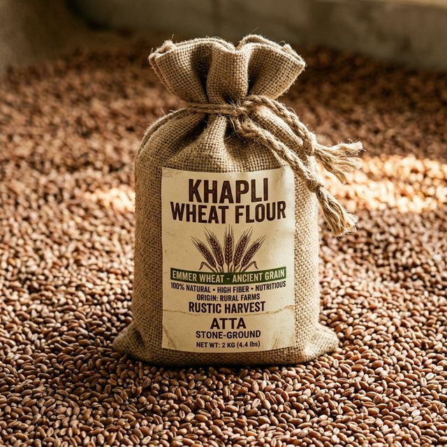 Khapli Wheat Atta - Ancient Grain