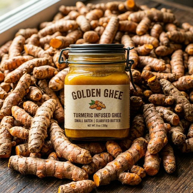 Turmeric Infused A2 Ghee