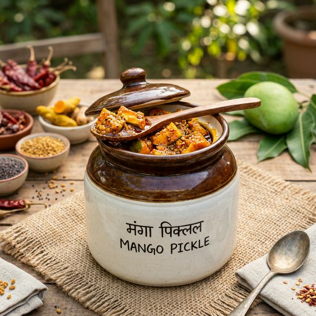Traditional Mango Pickle - Ancient Recipe