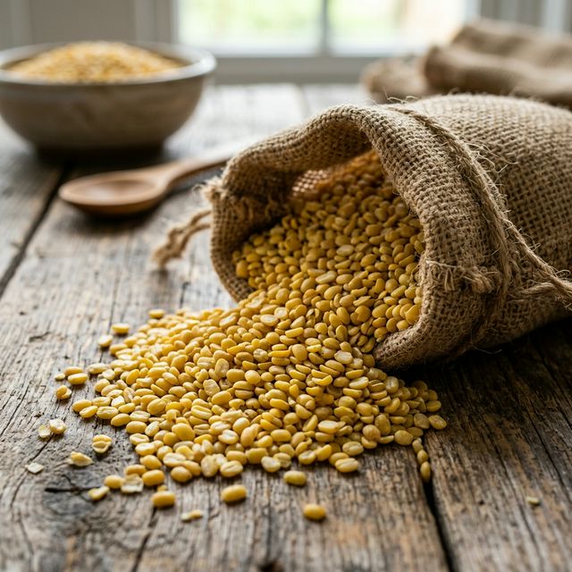 Organic Unpolished Moong Dal - Farm Fresh