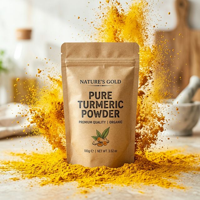 Pure Lakadong Turmeric - High Curcumin